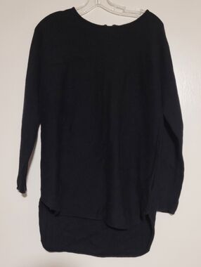 Michael Kors Black Long Sleeve Tunic Top